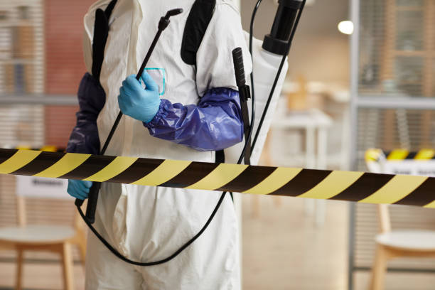 Professional Biohazard technician working in Omaha, TX